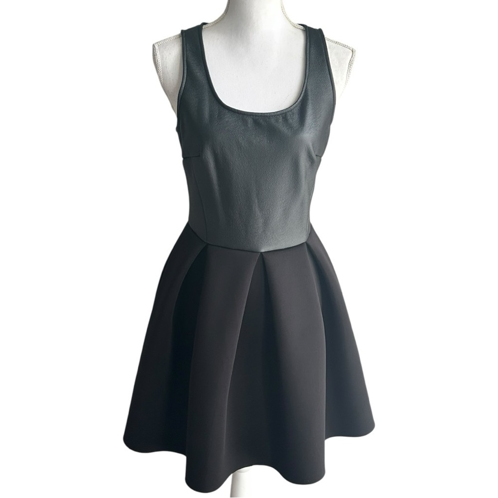 Charlotte Russe Black Fit and Flare Mini Dress